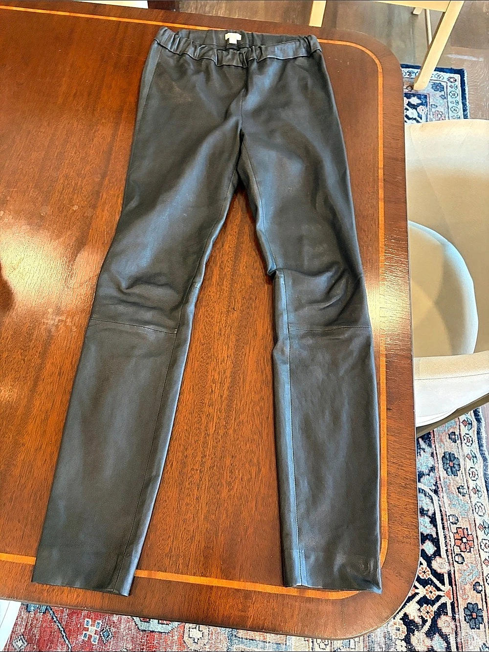 J. Crew Collection Faux Leather leggings Size 2